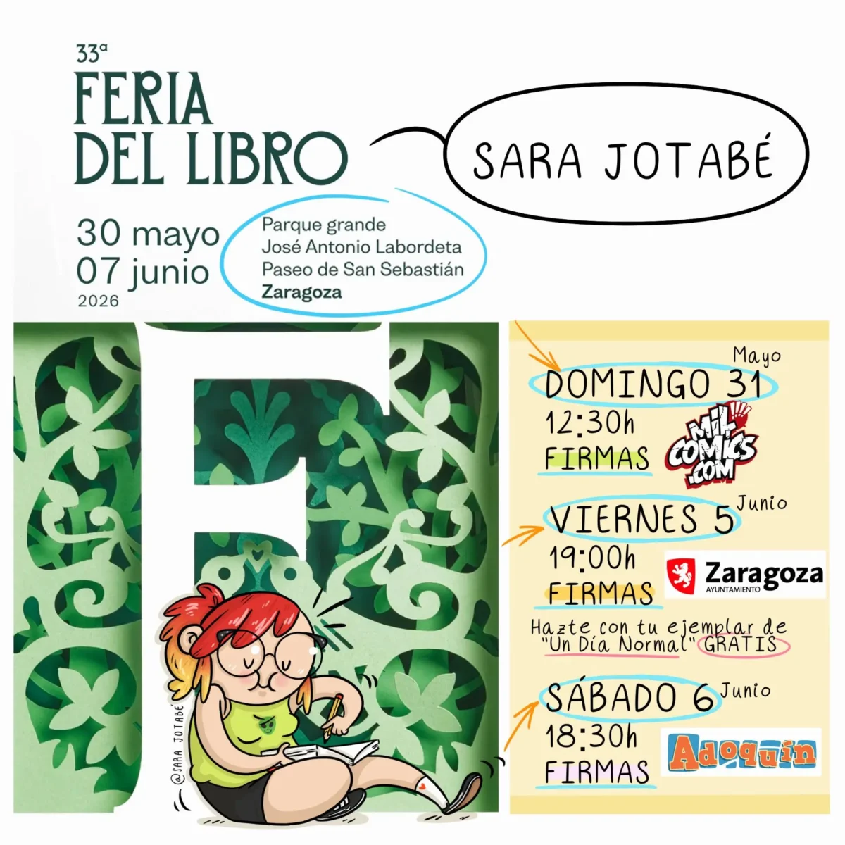 Feria libro zgz 2026
