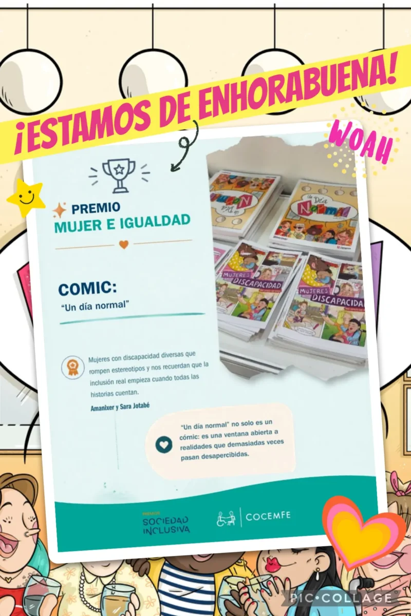 "Un Día Normal" Premio Nacional "Sociedad Inclusiva" de COCEMFE 1 IMG 8107 2
